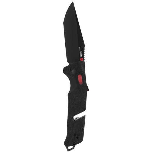 SOG Specialty Knives™ Trident Lever Lock 11-12-04-57 Black Glass-Reinforced Nylon Cryo D2 Steel Pocket Knife