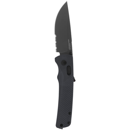 SOG Specialty Knives™ Flash AT Lever Lock 11-18-06-57 Urban Grey Glass-Reinforced Nylon D2 Semi-Stainless Steel Pocket Knife