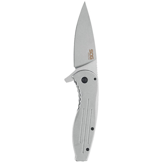 SOG Specialty Knivesโข Aegis FLK Frame Lock 14-41-02-42 Stainless Steel 8Cr13MoV Stainless Steel Pocket Knife