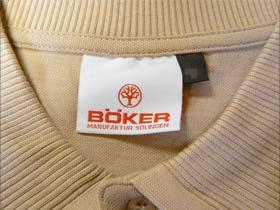 Bรถker Tree Brand Knivesโข 09BO170 Knife 100% Cotton Polo Shirt