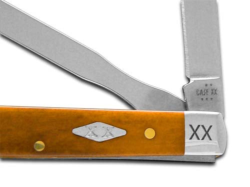W.R. Case XX Knives Baby Doc Smooth Orange Bone 12514 1/500 Pocket Knife