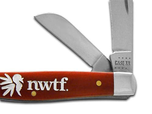 W.R. Case XX Knives NWTF Stockman Old Red Bone 18775 Stainless Pocket Knife