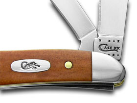 W.R. Case XX Knives Smooth Chestnut Bone Peanut Pocket Knife 28702