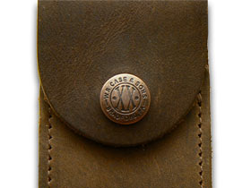 W.R. Case & Sons Cutlery Co.™ 40003 Knife Soft Brown Leather Belt Sheath