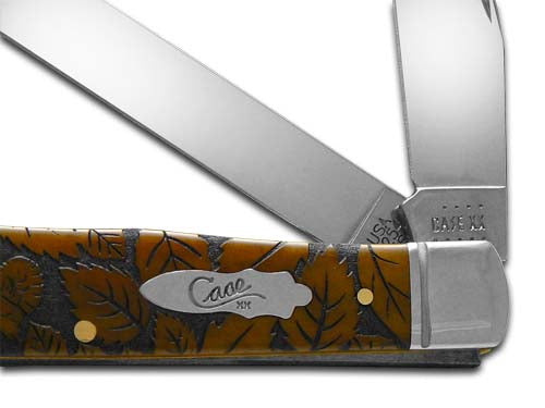 W.R. Case XX Knives Wildlife Series Turkey Trapper 1/500 Antique Bone Stainless Pocket Knife 58182T