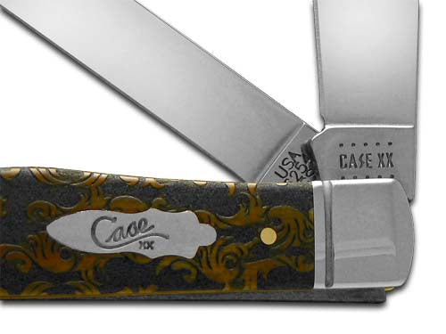 W.R. Case XX Knives World's Greatest Grandson Antique Bone Trapper 1/500 Stainless Pocket Knife CA58182 WGGS