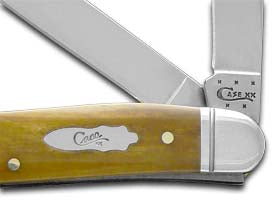 W.R. Case XX Knives Smooth Antique Bone Medium Stockman Stainless Pocket Knife 58185
