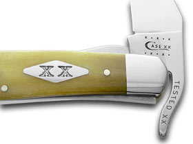 W.R. Case XX Knives Wild Mustang Antique Bone Russlock 1/500 Pocket Knife 6085 WM