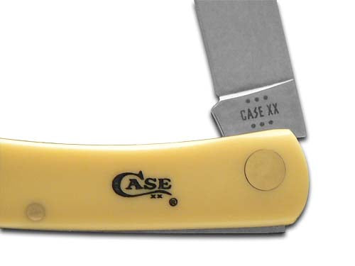 W.R. Case XX Knives Rooster Sodbuster Jr Yellow Synthetic Stainless Pocket Knife 80032RSTR