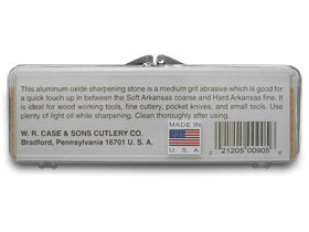 W.R. Case & Sons Cutlery Co.โข 00905 Knife Aluminum Oxide Oilstone Sharpening Stone