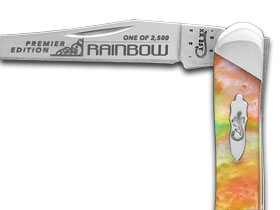 Case XX™ Knives Toothpick Slant Series Rainbow Corelon 1/2500 Stainless S910096RB