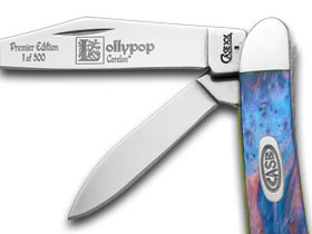 W.R. Case XX Knives Lollypop Genuine Corelon Peanut 1/500 Pocket Knife 9220LP