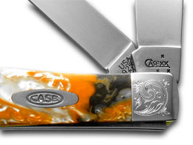 W.R. Case XX Knives Engraved Bolster Series Genuine Oktoberfest Trapper Pocket Knife 9254OF/E