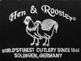 Hen and Rooster Knives™ Knife 100% Cotton Baseball Cap