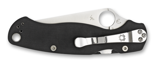 Spyderco Knives™ Para Millie 2 Compression Liner Lock C81GPLE2 Black G-10 CPM S45VN Stainless Steel Pocket Knife