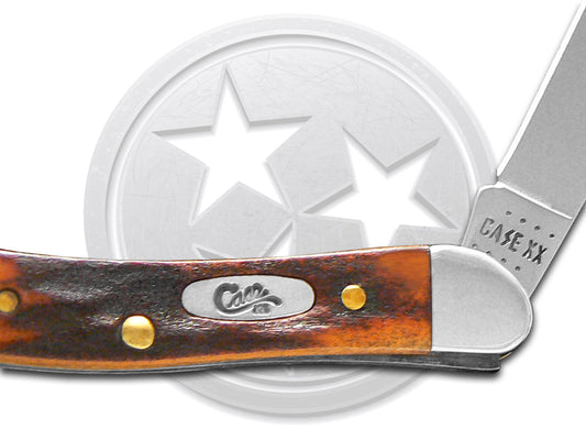 W.R. Case XX Knives Genuine Red Deer Stag Toothpick Stainless Pocket Knife 08469