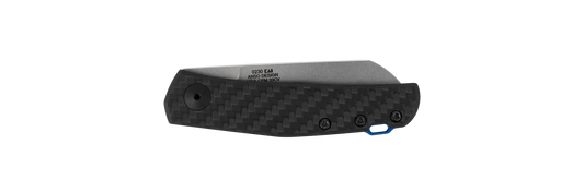 Zero Tolerance Knivesโข 0230 Slip-joint 0230 Black Carbon Fiber CPM 20CV Stainless Steel Pocket Knife