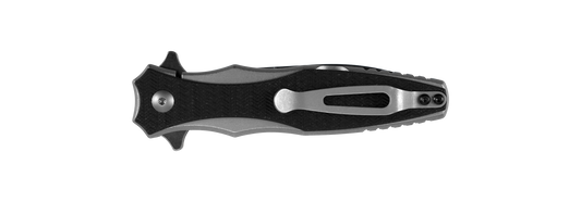 Kershaw Knives™ Decimus Frame Lock 1559 Stainless Steel and Black Glass-filled Nylon 8Cr13MoV Stainless Steel Pocket Knife