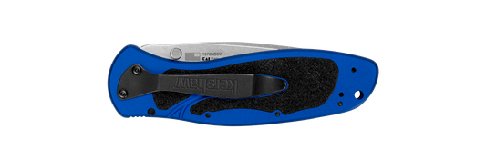 Kershaw Knives™ Blur Liner Lock 1670NBSW Navy Blue Anodized Aluminum Sandvik 14C28N Stainless Steel Pocket Knife