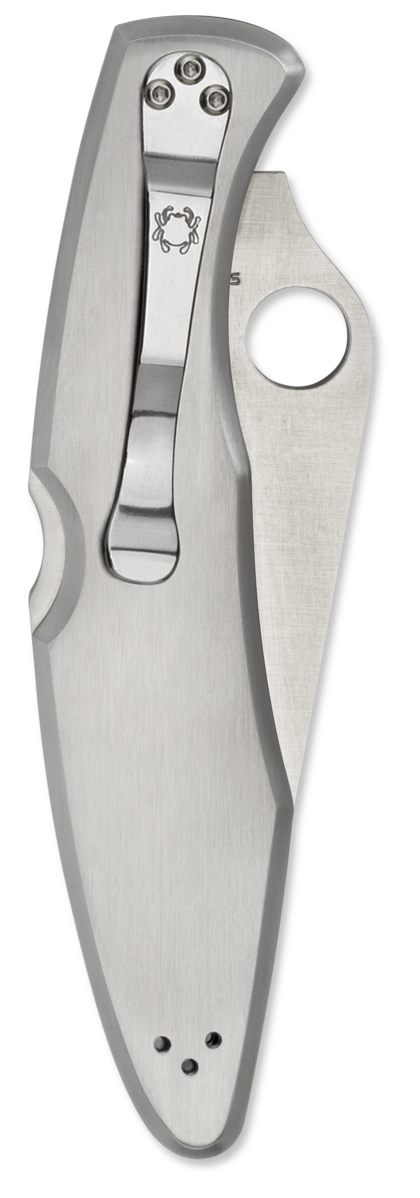 Spyderco Knives™ Police Model Lockback C07S Stainless Steel VG-10 Stainless Steel Pocket Knife