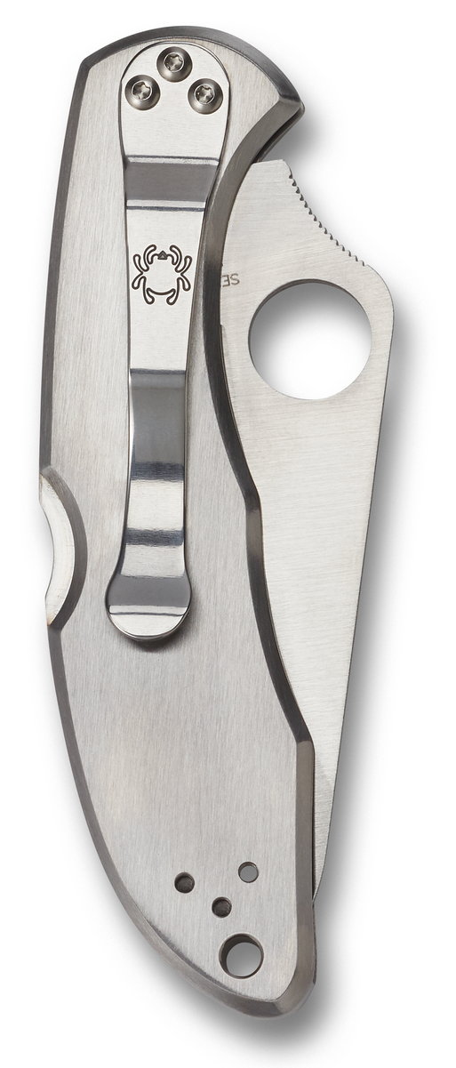 Spyderco Knives™ Delica 4 Lockback C11PS Stainless Steel VG-10 Stainless Steel Pocket Knife