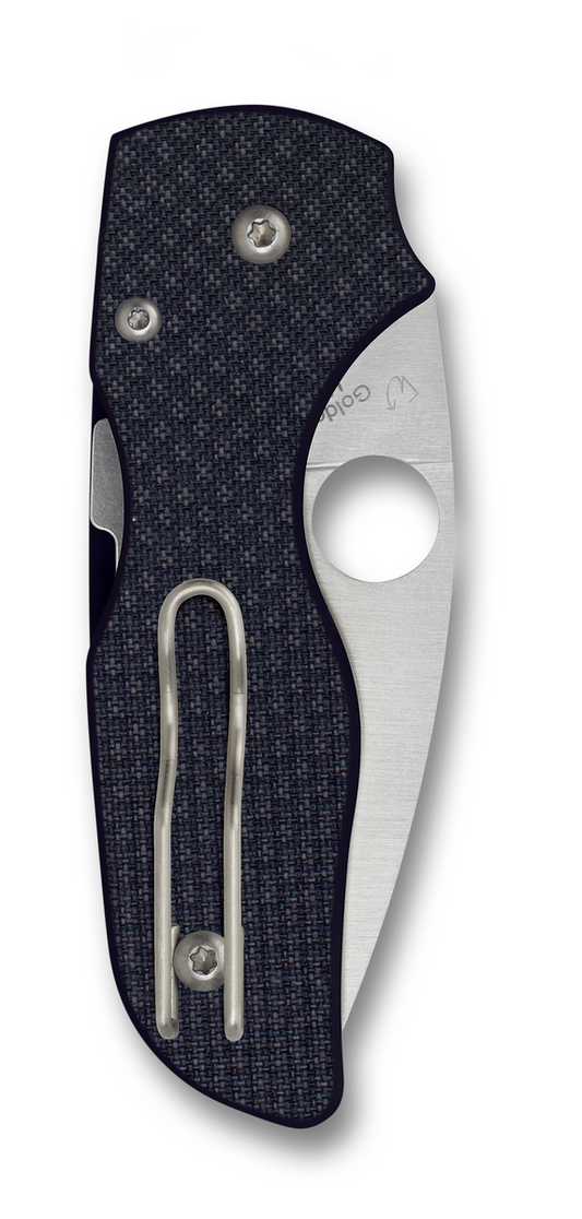 Spyderco Knives™ Lil' Native Lockback C230CF90VP Black Carbon Fiber CPM S90V Stainless Steel Pocket Knife