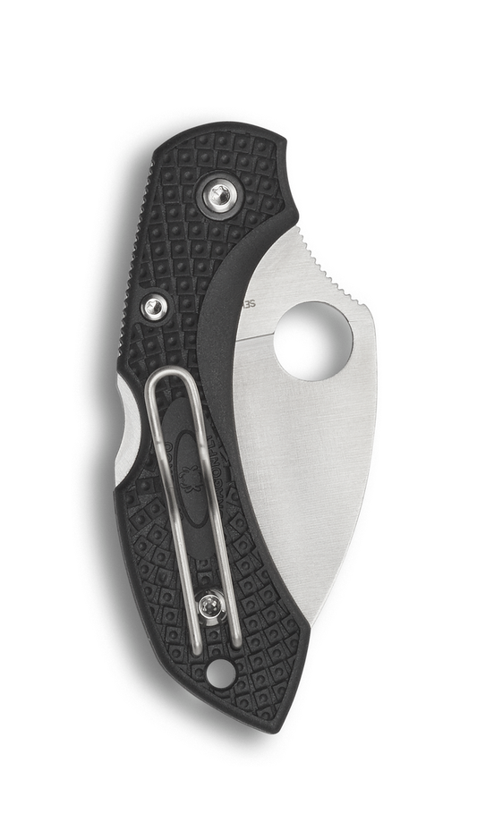 Spyderco Knives™ Dragonfly 2 Lockback C28FPWCBK2 Black Fiberglass Reinforced Nylon VG-10 Stainless Steel Pocket Knife