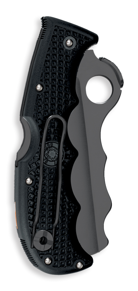 Spyderco Knives™ Assist Lockback C79PSBBK Black Fiberglass Reinforced Nylon VG-10 Stainless Steel Pocket Knife