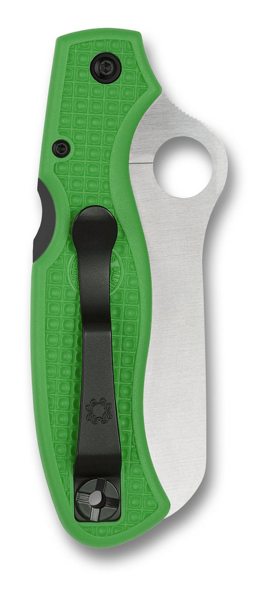 Spyderco Knives™ Atlantic Salt Lockback C89FPGR Green Fiberglass Reinforced Nylon LC200N Stainless Steel Pocket Knife