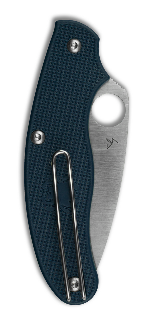 Spyderco Knives™ UK Pen SlipIt C94PDBL Dark Blue Fiberglass Reinforced Nylon CPM S110V Stainless Steel Pocket Knife