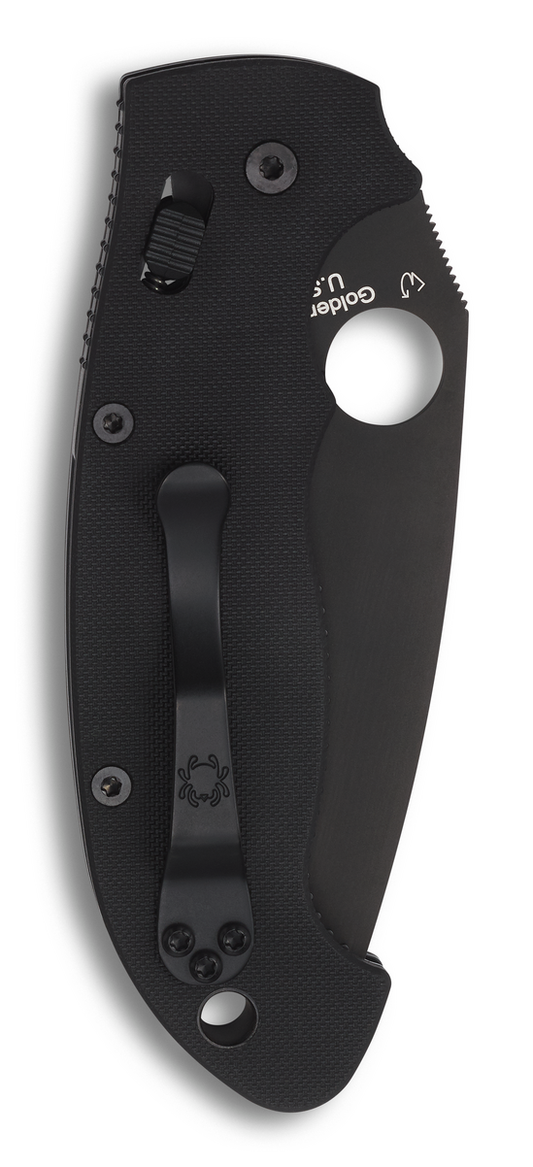 Spyderco Knives™ Manix 2 XL Lever Lock C95GPBBK2 Black G-10 CPM S30V Stainless Steel Pocket Knife