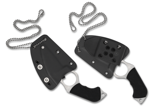Spyderco Knives™ Swick 5 Fixed Blade FB14P5 Black G-10 LC200N Stainless Steel Knife