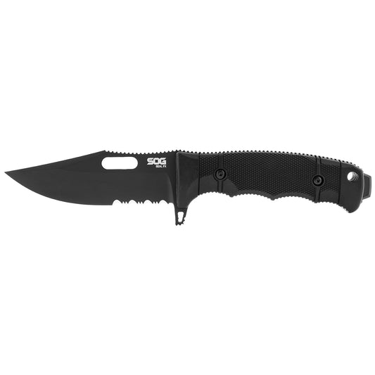 SOG Specialty Knives™ Seal FX Fixed Blade 17-21-01-57 Black Glass-Reinforced Nylon CPM S35VN Stainless Steel Knife