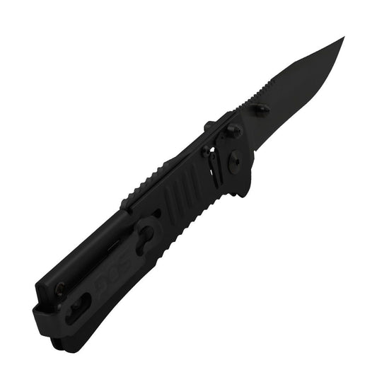 SOG Specialty Knives™ SlimJim Lockback SJ32-CP Black 420 Stainless Steel AUS-8 Stainless Steel Pocket Knife