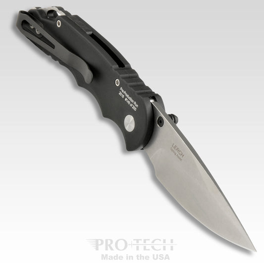 Pro-Tech Knives, LLC™ Tactical Response 5 Auto TR-5 SA.1 Black 6061-T6 Aluminum 154CM Stainless Steel Pocket Knife