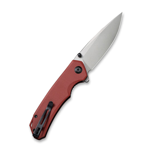 CIVIVI Knives™ Brazen Liner Lock C2102B Burgundy G10 14C28N Stainless Steel Pocket Knife