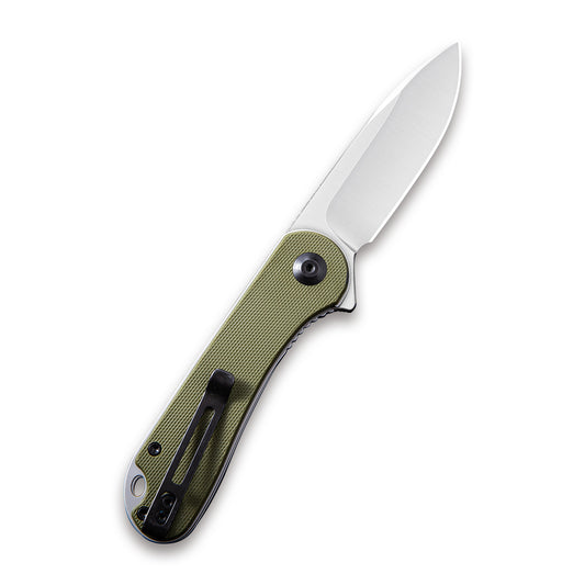 CIVIVI Knives™ Elementum Liner Lock C907E Green G10 D2 Stainless Steel Pocket Knife
