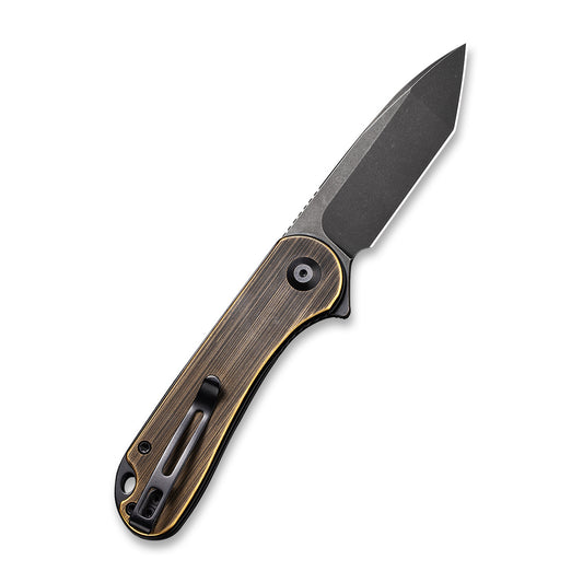 CIVIVI Knives™ Elementum Liner Lock C907T-A Brass D2 Stainless Steel Pocket Knife