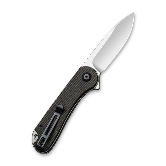 CIVIVI Knives™ Elementum Liner Lock C907T Dark Green Micarta D2 Stainless Steel Pocket Knife