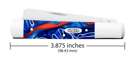 Case XX™ Knives Razor Jack Smooth Patriotic Kirinite 11226 Stainless Pocket Knife