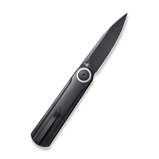 WE Knife Co., Ltd™ Eidolon Liner Lock WE19074A-D Black G10 CPM 20CV Stainless Steel Pocket Knife