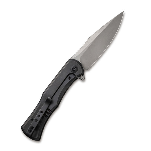 WE Knife Co., Ltd™ Primoris Frame Lock WE20047A-2 Black 6AL4V Titanium CPM 20CV Stainless Steel Pocket Knife