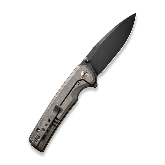 WE Knife Co., Ltd™ Subjugator Frame Lock WE21014C-4 Bronze 6AL4V Titanium CPM 20CV Stainless Steel Pocket Knife