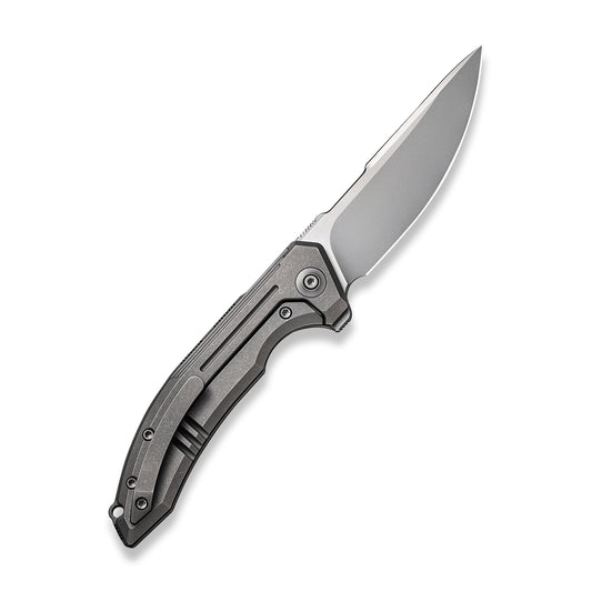 WE Knife Co., Ltd™ Quixotic Frame Lock WE21016-1 Gray 6AL4V Titanium CPM 20CV Stainless Steel Pocket Knife
