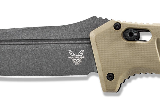 Benchmade, Inc.™ Auto Adamas 2750GY-3 Desert Tan G10 CPM CruWear Steel Pocket Knife