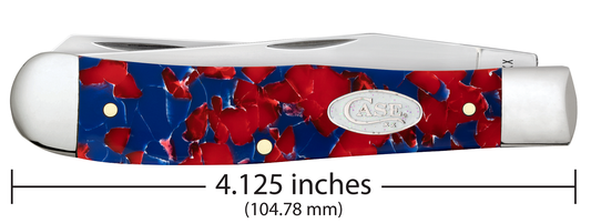 W.R. Case XX Knives Trapper Smooth Freedom Kirinite 51000 Stainless Pocket Knife