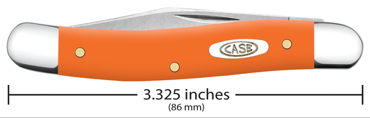 W.R. Case XX Knives Medium Jack Orange Synthetic 80517 Stainless Pocket Knife