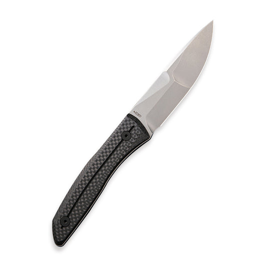 WE Knife Co., Ltd™ Reazio Fixed Blade WE921A Black Twill Carbon Fiber CPM 20CV Stainless Steel Knife