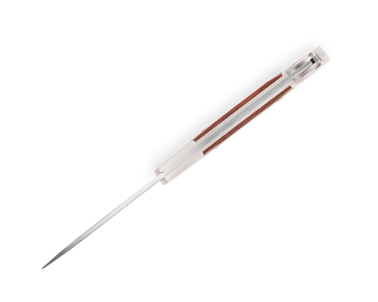 Buck Squire Lockback 0501RWS-B Dymalux Rosewood & 420HC Stainless Steel Pocket Knife