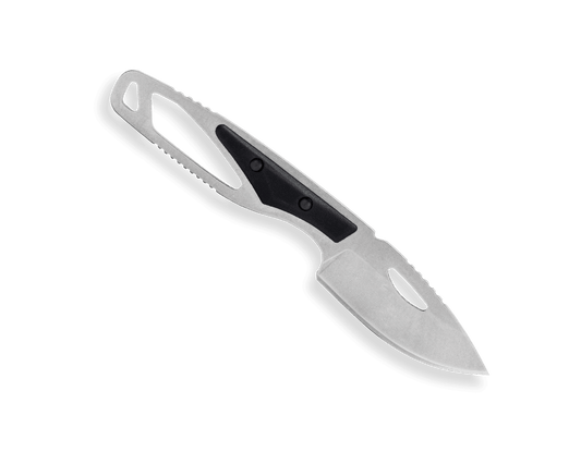 Buck PakLite Hide Fixed Blade 0630GRS-B Black GFN & 420HC Stainless Steel 0630BKS